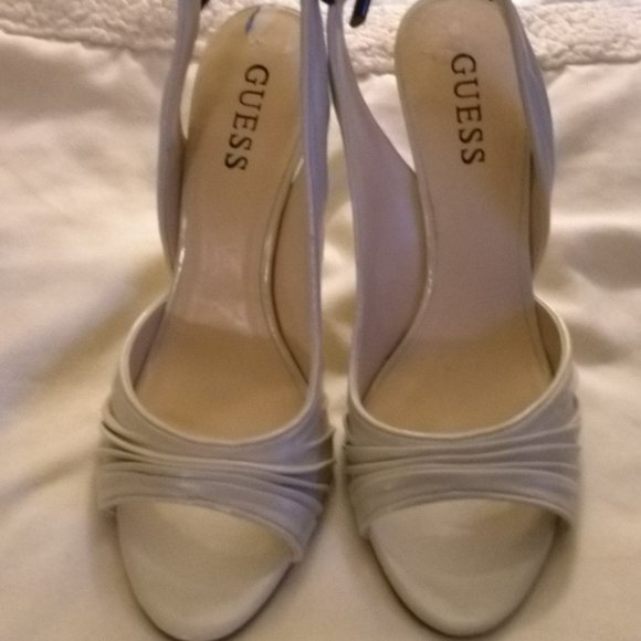 Guess Shoes - Beige Open toe Guess heels